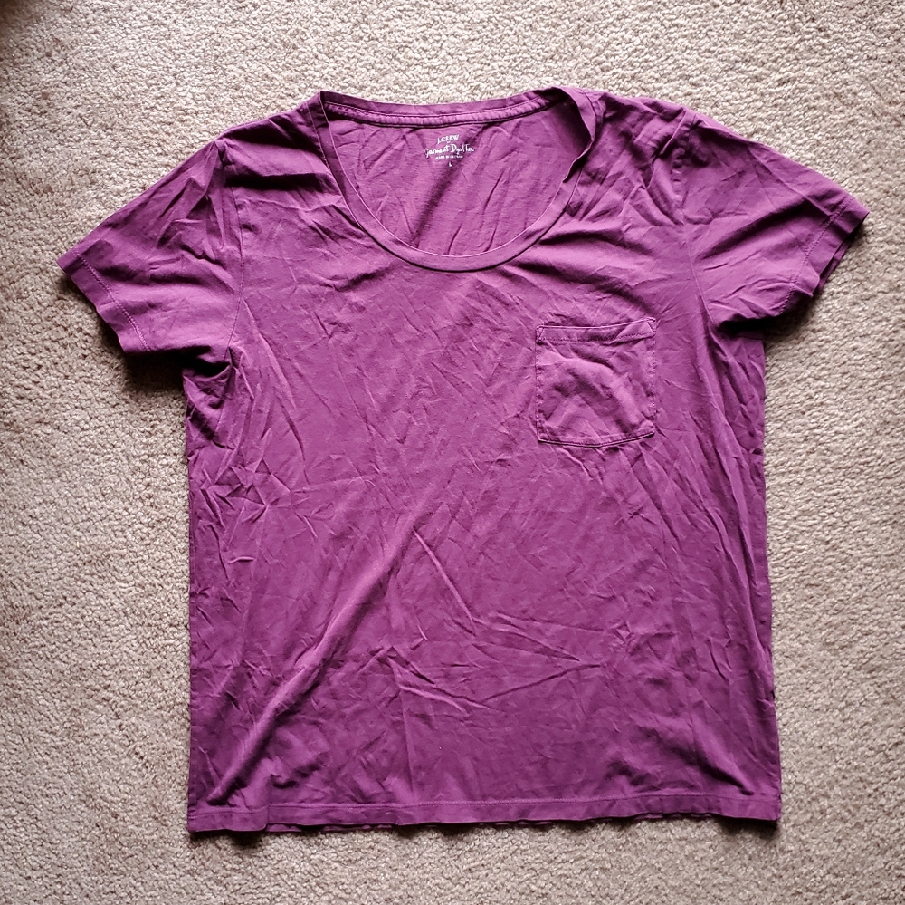 J. Crew Factory Garment Dyed Tee